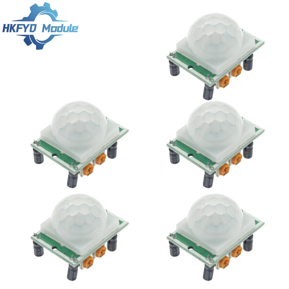 1-10pcs HC-SR501 Adjust IR Pyroelectric Infrared PIR Human Infrared Motion Sensor Detector Module for Arduino for Raspberry Pi