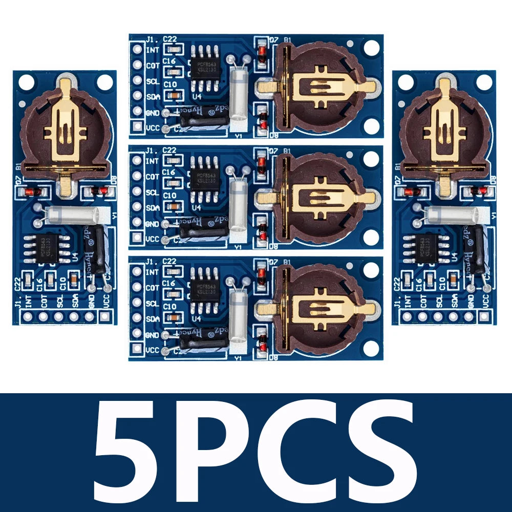 1~10PCS PCF8563 PCF8563T 8563 IIC Real Time Clock RTC Module Board Good than DS3231 AT24C32 3.3V EGBO