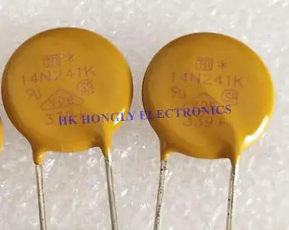 10PCS JVR 14N221K 14N241K 14N271K 14N391K 14N471K 14N511K 14N561K 14N751K 14MM VARISTOR
