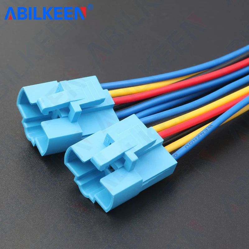 ABILKEEN 22/25MM 1NO1NC/2NO2NC Metal Push Button Switch IP65 Waterproof Momentary/Latching Push Button with LED Ring Light