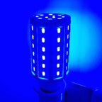 5W 10W 15W 20W 30W E27 LED Corn Lamp Indoor Lighting Home Lamp Green Pink Garden Lawn Landscape Decorative Light Bulbs SMD5730