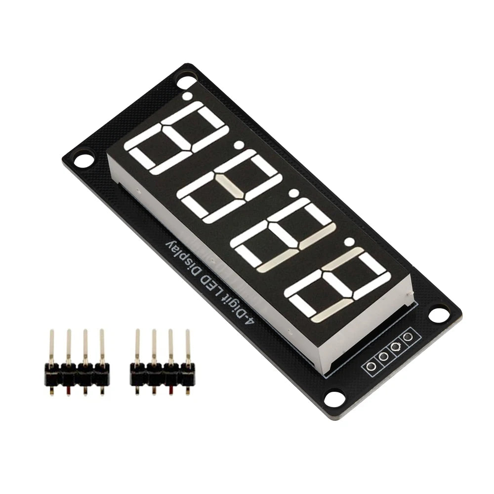 TM1637 LED Display Module For Arduino 7 Segment 4 Bits 0.56 Inch Clock RED Anode Digital Tube Four Serial Driver Board Pack