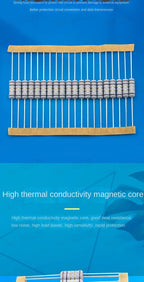20PCS 2W 5% Wire Wound Resistor Fuse Winding Resistance 0.1 0.15 0.22 0.33 0.47 0.5 1 2.2 3.3 4.7 5.1 8.2 10 20 22 47 51 100 ohm