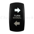 Marine 12V 24V White Led On Off Rocker Switch 5Pin SPST Momentary Switch DPDT ON OFF ON 3-Way for Car Boat Carling 4X4 Narva