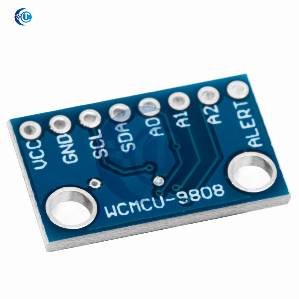 MCP9808 High Accuracy Temperature Module: 2.7V-5V I2C/IIC Breakout Board for Arduino & DIY Projects