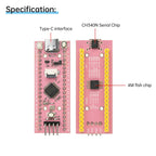 STM32F103C8T6 Development Board 0.96-inch LCD TFT Screen STM32  ARM Microcontroller Module Type C Interface