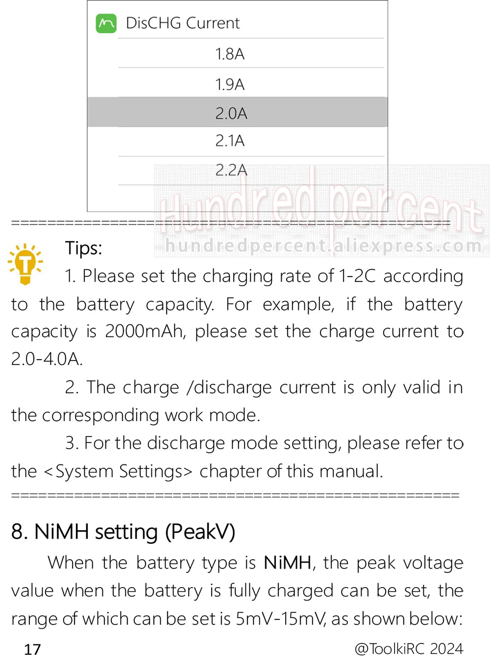 ToolkitRC M6AC Smart Lipo Battery Charger Discharger AC 120W DC300W MAX30A for 1-6S Battery FPV Model Spare Part LiHV LIFE LILON