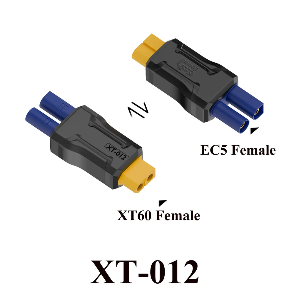 XT60 to EC5 Type C Adapter DC 5.5X2.5 5.5X2.1 7.4X5.0 7.9X5.0mm to XT60 Connector Model Airplane Battery Charger Plug Converter