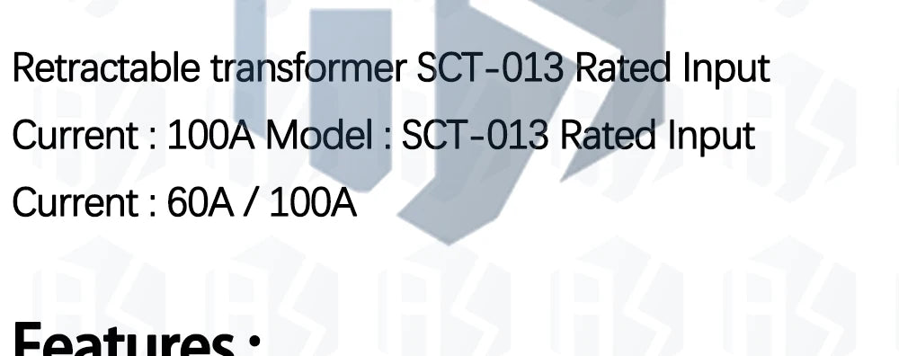 Non-invasive Split Core Current Transformer AC Current Sensor-100A, 30A,50A  (SCT-013 - 000, SCT - 013 - 030, SCT - 013 - 050)