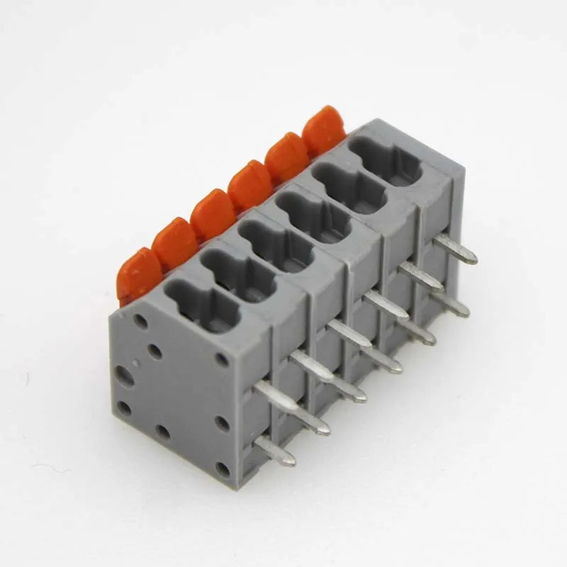 1Pcs PCB terminal block FS1.5 DA803R 2601 1.5 mm² spacing 3.5 or 5.0 mm pitch gray 2601-1102 3 4 5 6