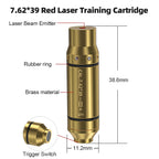 9mm/12GA/38SPL/223Rem/45ACP/357SIG/380ACP/Cal. 6.5mm/Cal44mag Dry Fire Laser Trainer - Hunting Accessories, Training Shooting