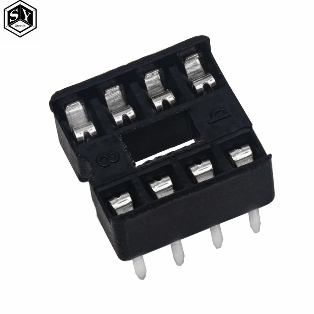 10pair/20pair NE555 NE555P IC 555 Timer Programming Oscillator Chip & 8 Pin DIP Sockets