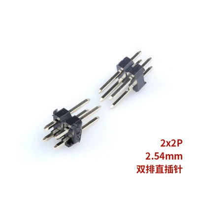 10/20pcs Pcs 2.54mm Double Row Male 2*40P PCB Board Pin Header Connector Strip Pinheader 2/3/4/5/6/8/10/12/20/40Pin For Arduino