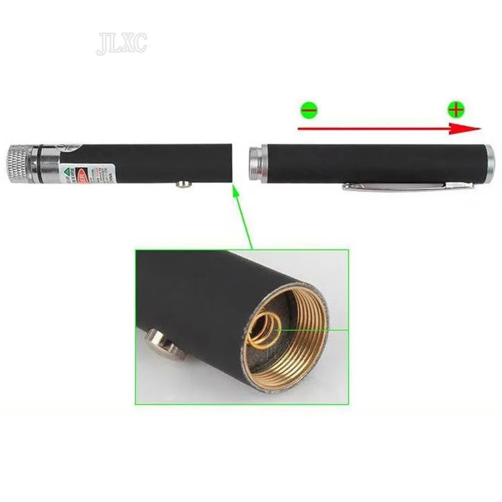 (Do not provide batteries) Green Red Laser Pointer Teaching Tool Pet Automatic Cat Toys Laser Focus Lazer Pen Combination