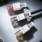 1/2Pcs Tool Free RJ45 Connector for UTP CAT6A/CAT6/CAT5E No Crimper Internet RJ 45 for 23awg-26awg Toolless LAN Cord Ends