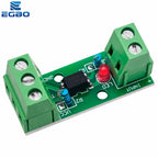1~20PCS 1 Channel Way Optocoupler Isolation Module PC817 3V-5V 12V 24V Photoelectric Isolator Rail Holder PLC Drive Motor Board