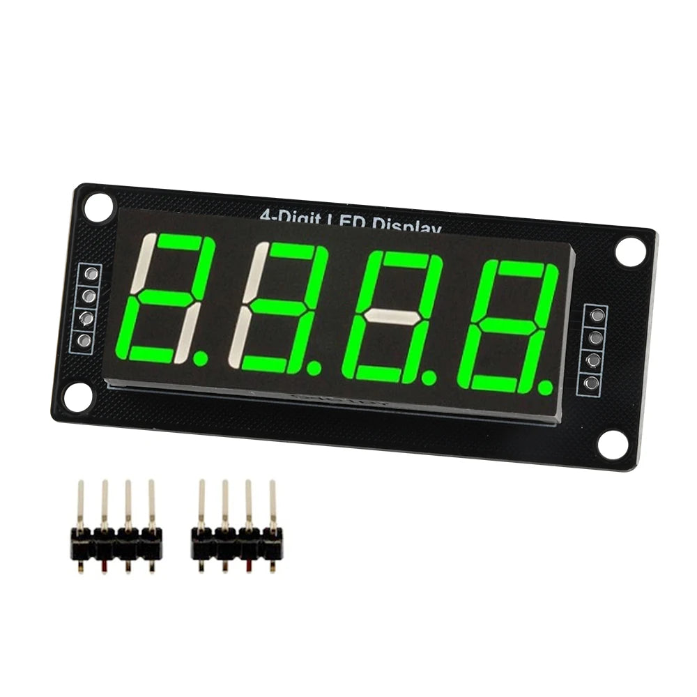TM1637 Module 0.56" 0.56 Inch 7 Segments Digital Display Tube 4/6-Digit LED Module Board For Arduino Red Green Blue White
