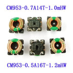 10PCS High Permeability Toroidal Common Mode Inductor Filter T9*5*3 Wound Coil 200uH 470uH 800uH 1mH 1.2mH 1A EMI Choke