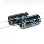 5PCS 2.2/3.3/4.7/6.8/10UF/100V Tweeter Stepless Axial Electrolytic Crossover Horizontal Capacitor