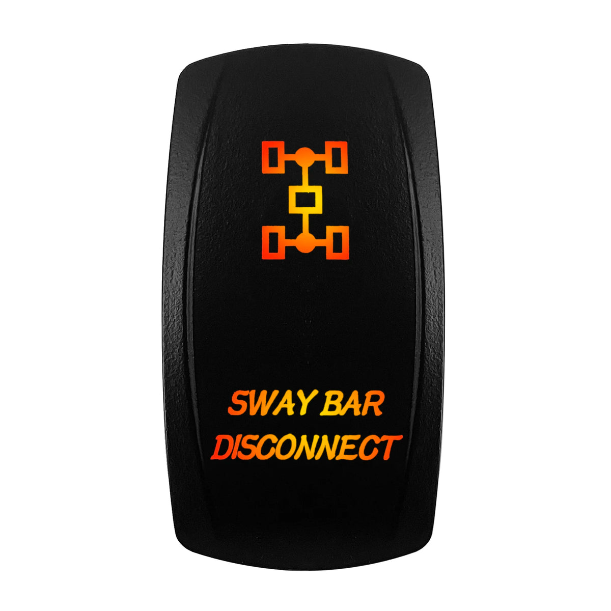 12V-24V Orange Led Rocker Switch Waterproof 20A Amber Light SPST DPDT Toggle Key for Car Boat ATV Camper Motorhome Auto Machine