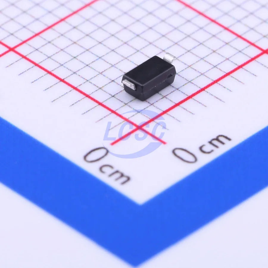 20-100Pcs/Original MMSZ5V1T1G Mark Code U4 Freestanding Zener Diode 5.1V 500mW ±5% Surface Mount SOD-123