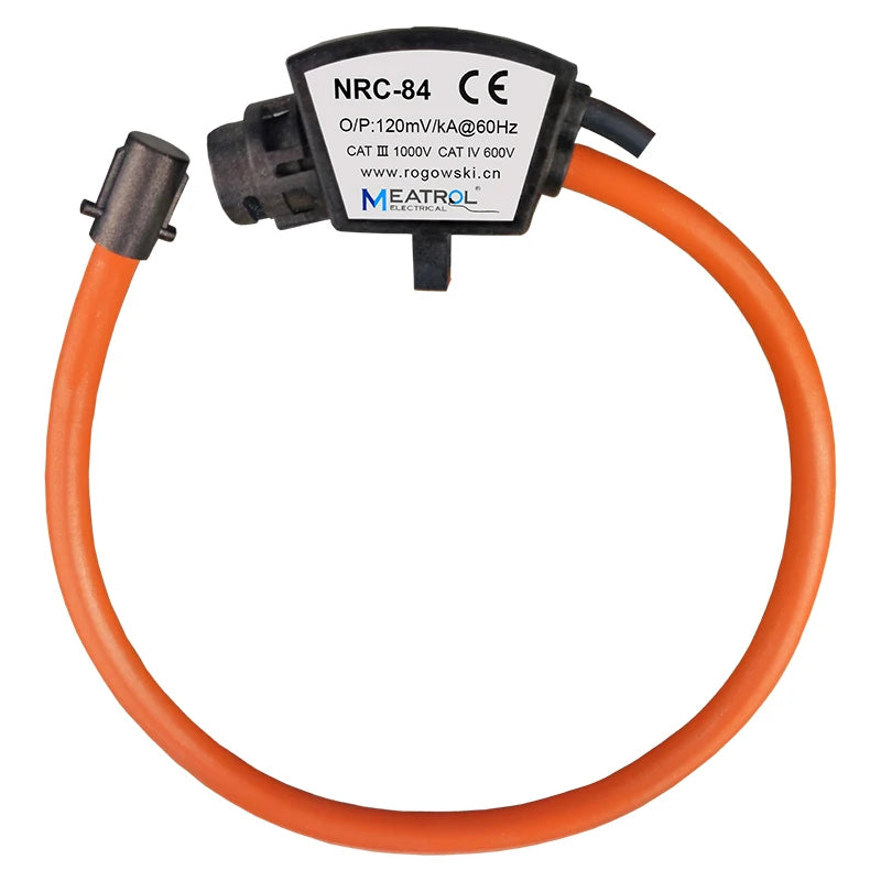 With 4 rings Three Phase Industrial Rogowski Coil Flexible Current Transformer 0.5% Accuracy Current Sensors