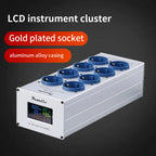 Pwalle TP80 European standard power filter, anti surge socket, multifunctional display screen