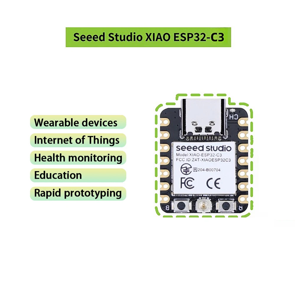 seeed XIAO ESP32-C3/C5/C6/S3 optional Mini Development Board Module 2.4GHz WiFi,BlE 5.0,for Arduino IoT Intelligent system