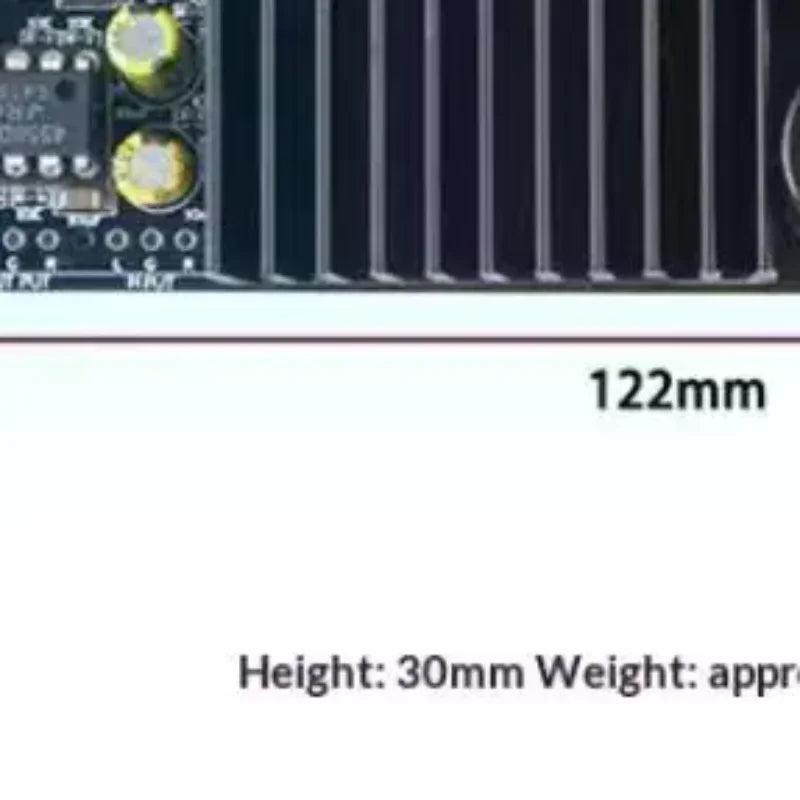 DC19-50V TPA3255 Audiophile-Grade Hi-Fi Digital Amplifier Board 600W High-Power 2.0 Dual-Channel Stereo Module