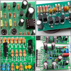 85PCS 10 Types NE555 LM324 LM393 UA741 ULN2803 LM358 LM386 NE5532 ULN2003 PC817 Integrated Circuit DIP IC Combination Chip Kit