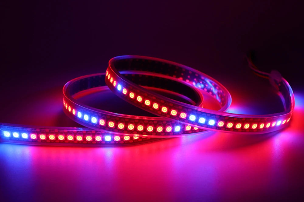 DC5V WS2812B Led Strip Light 30/60/74/96/144 LEDs/m Individually Addressable Smart 5050 RGB WS2812 Pixels Led Light IP30/65/67