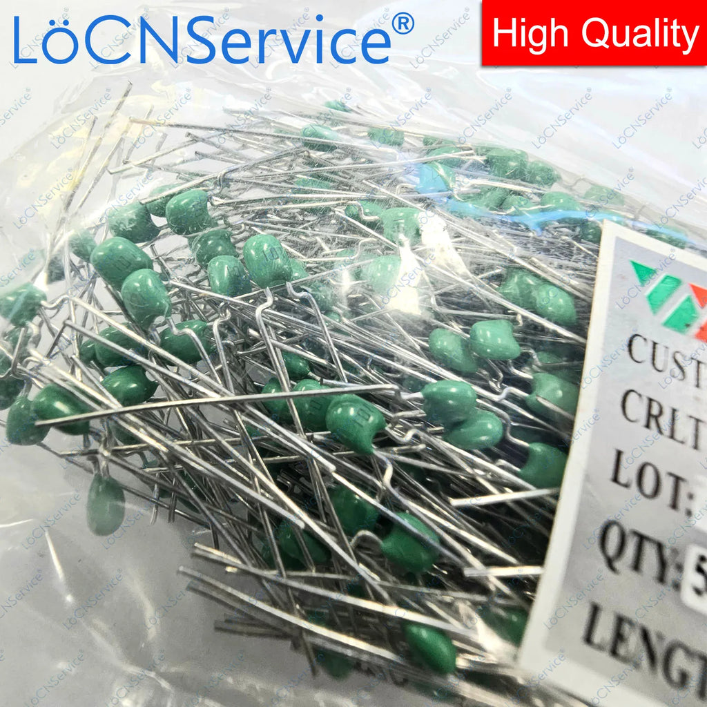 LoCNService 500PCS Green Monolithic Ceramic Capacitor 63V 30PF 33PF 39PF 47PF 51PF 56PF 68PF 300 330 390 470 510 560 680 NPO 5%