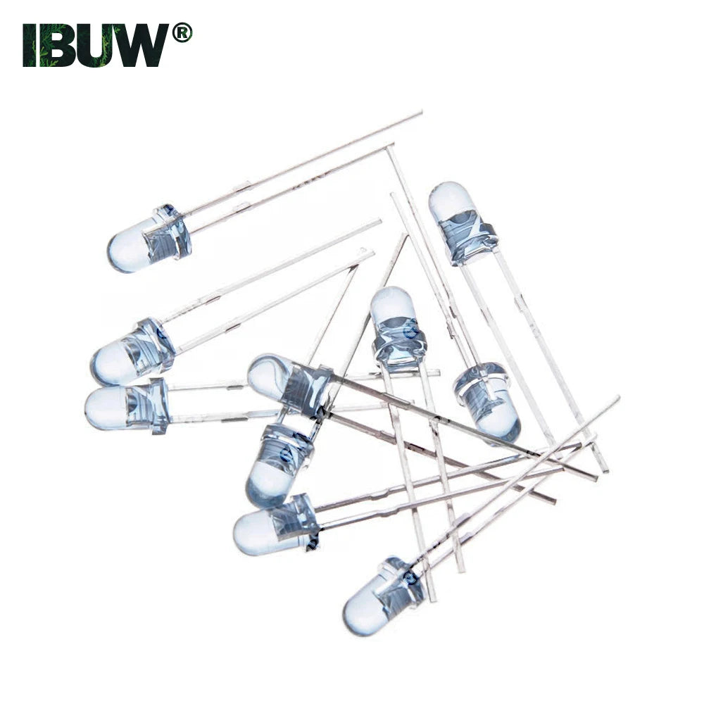 Infrared IR LED Diode 3mm 5mm Through Hole Emitting Diode for DIY Electronics