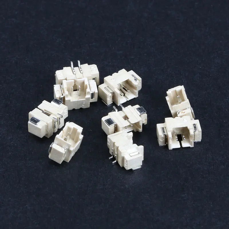 10pcs/50PCS MICRO JST 1.25 Connector 1.25mm Pitch SMD Horizontal Vertica Straight Socket Pin Header 2/3/4/5/6/7/8/9/10/11/12P