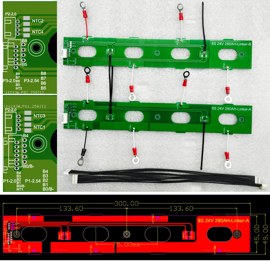 Customized Accessories PCB RS485 BMS JK
