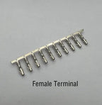 10 Set Molex 5.08mm Connector Large 4 Pin Computer ATX IDE Power Connector Plug Male Female Housing + Male Female Terminal