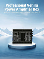 DSP Amplifier DC 12V High-Fidelity Audio Stereo Digital Audio Processor After 4x60w For To Android Navigation Locomotive