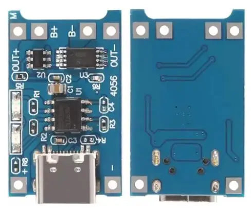 10pcs 5V 1A 18650 Lithium Battery Charging Board TP4056 Lithium Charging Mini/Micro USB Type C Charge Module With Protect