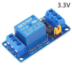 3.3V 5V 12V 24V 1 Channel Relay Module High and Low Level Trigger Relay Board Optocoupler Isolation for  Raspberry Pi
