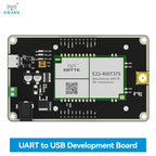 Test board LoRa Module 433/470MHz 5W 25Km Long distance Pre-welded E22-400T37S Test Kit COJXU E22-400TBH-02 USB Interface