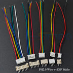 10Set SH1.0 1.25 ZH1.5 PH2.0 XH2.54  Connector Female Housing 10/20/30cm Wire Cable+Male Pin 2/3/4/5/6/7/8/9/10/12P Wafer