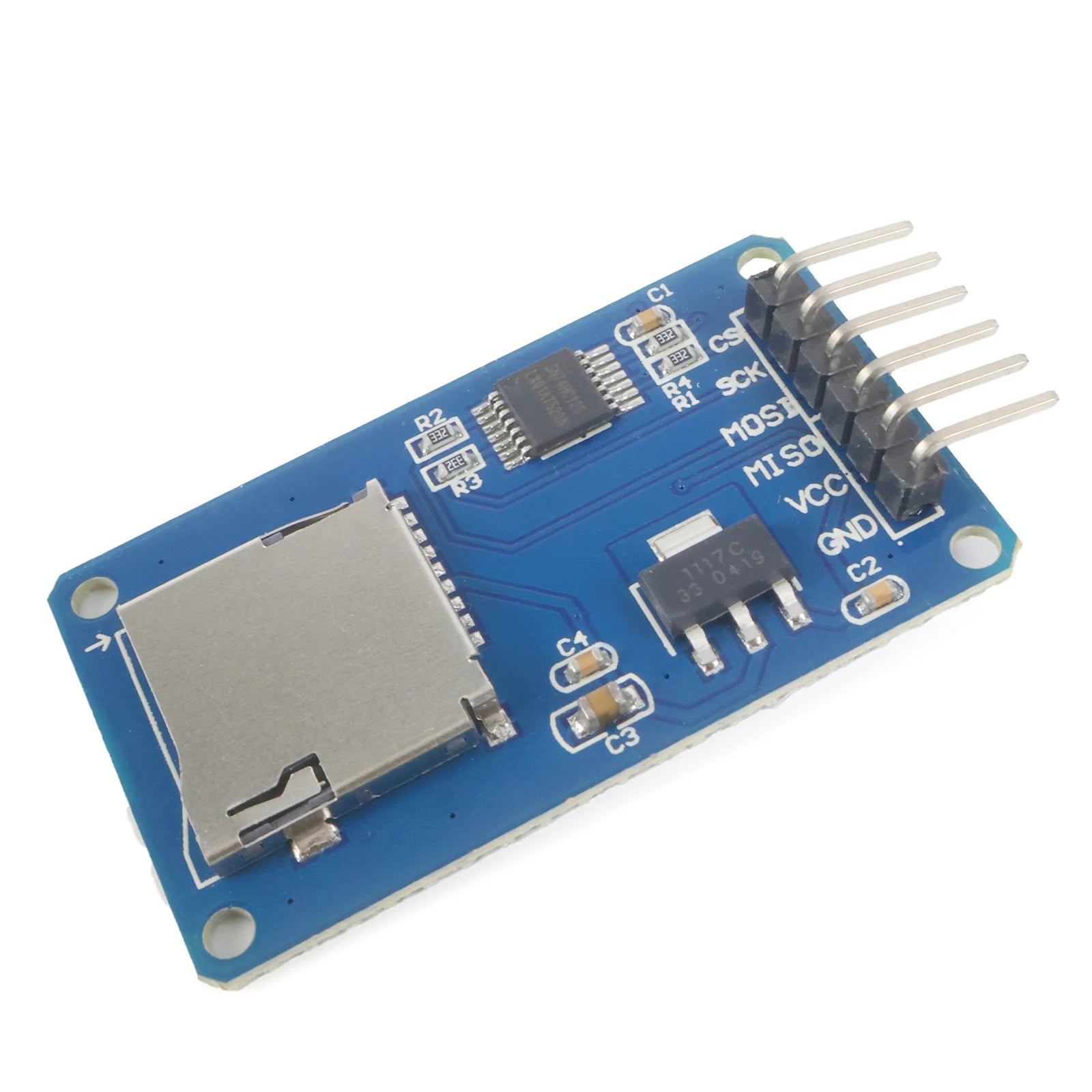 Micro SD TF SD MINI SD Card Reader Module 3.3V 5V SPI Interface with Level Shifter for Arduino ESP32 Raspberry Pi Data Logger