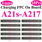 10cs USB Charging FPC Connector For Samsung A51 31 A71 A41 A21 A52 A32 A22 A12 A72 A02 Charger Plug On Board 78Pin Motherboard