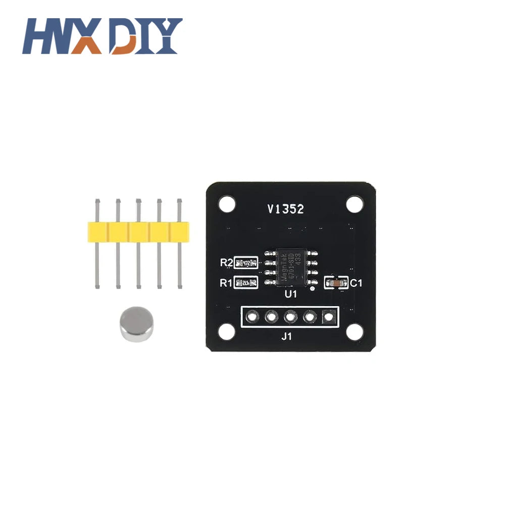 1/5/10pcs MT6701 Magnetic Encoder Magnetic Induction Angle Measurement Sensor Module 14bit High Precision Replacement AS5600