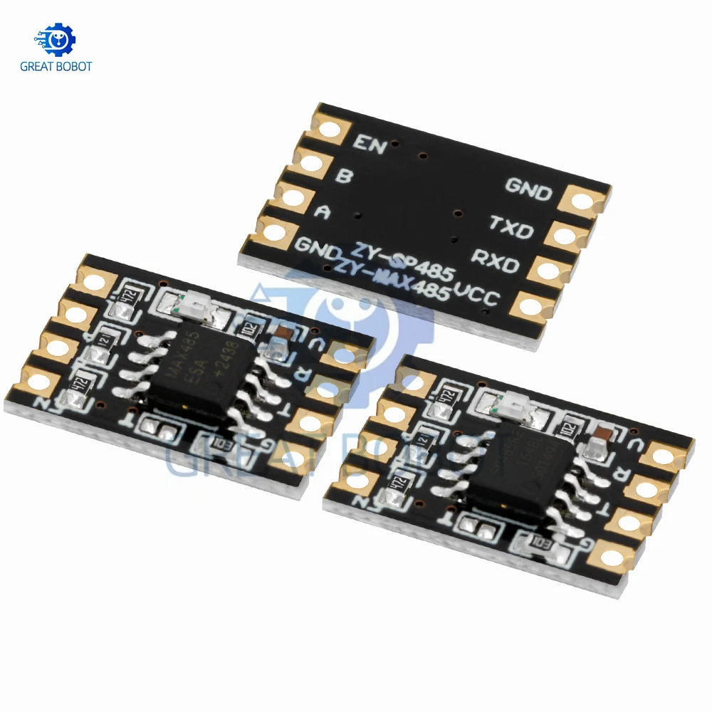 1~5PCS TTL to RS485 Communication Module (ZY-MAX485/SP485): 5V Level Conversion – Compatible for Arduino