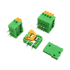 100pcs 142V 142R 5.08mm/0.2" Side/TOP Entry 2P3P4P6P8P10P 141V 141R FFKDSA1/V-2.54mm/0.1" PCB Spring Terminal Block Connector