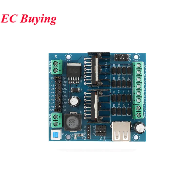 1Pc-10Pcs L298N A3967 DC Stepper Motor Driver Module four-way Controller Board L298 PWM Speed Dual H Bridge Smart Car Robot