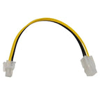 1/2/5PCS ATX 4 Pin Male to 4Pin Female Cable PC CPU P4 Motherboard Power Extension Supply Cable Cord Connector Adapter