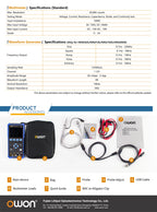 OWON HDS200 Series Handheld Digital Oscilloscope Portable 2CH Multimeter High Precision Electronic Repair Laboratory Test