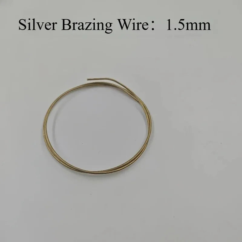 Silver Solder Wire Sheet High Medium Low Temperature for Jewelry Making Ring Bracelet Repair DIY Welding Kit